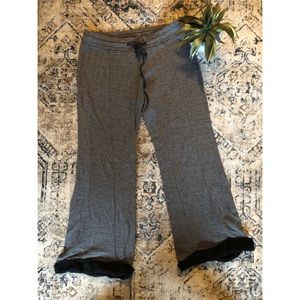 Pink Lotus Wide Leg Sweats